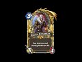 The time Has Come, to dethrone our former master -  Prince Renathal - Hearthstone