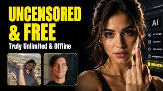 Truly FREE Uncensored AI Image Generator (No Limits | 4GB VRAM | 1-Click Setup)