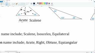 4-1: Classify a triangle by angles and sides #1