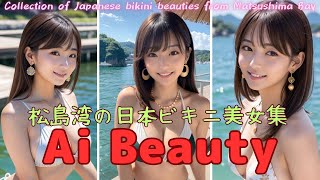 [AI art girls] Collection of Japanese bikini beauties from Matsushima Bay [LOOKBOOK]