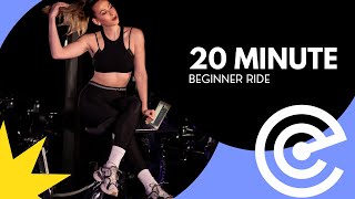 20 Minute Rhythm Cycling Class - Beginner Level Ride