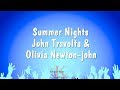 Summer Nights - John Travolta & Olivia Newton-john (Karaoke Version)