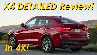 2015 BMW X4 xDrive28i M-Sport DETAILED Review and Road Test - in 4K!