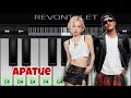 Rose & Bruno Mars - APT | Easy Piano Tutorial | Apatue Song Piano