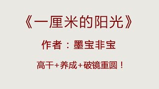 《一厘米的阳光》墨宝非宝，一个堪比韩商言、周生辰的极品男人！【言情小说推荐】