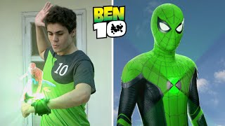 Ben 10 Transforms into Spider Man from  Spider-Man Movie| VFX Short Film