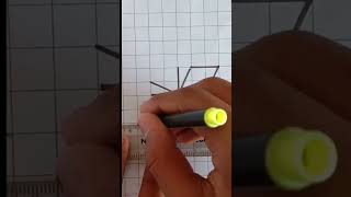 how to draw an illusion in graph paper