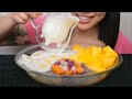 THAI DESSERT *MANGO SAGO (ASMR EATING SOUNDS) LIGHT WHISPERS | SAS-ASMR