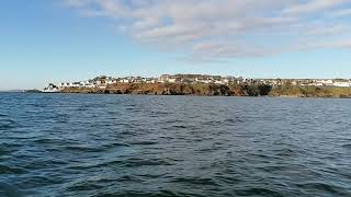 Firth of forth. Small Inflatable boat.  Seago 260 slated floor with Orca 6hp.