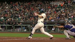 COL@SF: Susac drives a solo shot to center field