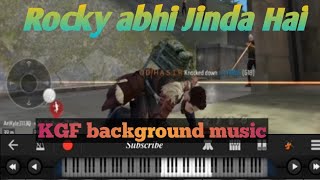 free fire gameplay / KGF background music # mobile piano/ sss gamer
