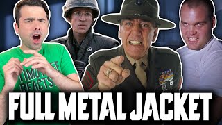 FULL METAL JACKET SHOCKED ME!! Full Metal Jacket Movie Reaction FIRST TIME WATCHING! SIR YES SIR