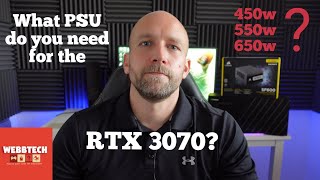 So what PSU do you really need for the RTX 3070?