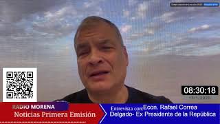 #ElMashiEnMedios | Entrevista a Rafael Correa en Radio Morena.