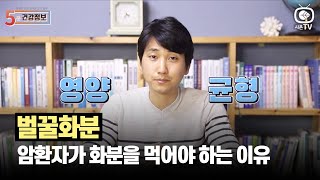 벌꿀 화분, 암환자가 화분을 먹어야 하는 이유