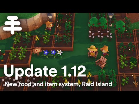 Longvinter Update 1.12 New food and item system, Raid Island