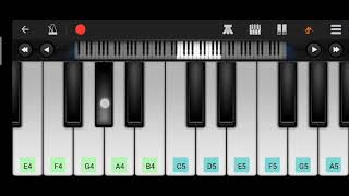 Tuna Pyar ❤️ma pagal vayna ye mobile piano tutorial एकदा बघाच 🙏 जबरदस्त tune.