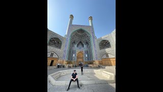 The Facade of the Shah Mosque, Naghsh-e Jahan Square, Isfahan, Iran 🇮🇷