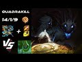 JUNGLE Kindred vs Zac [QUADRAKILL] - EU Challenger Patch 14.13