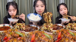 chinese khana challenge | eating food challenge short videos