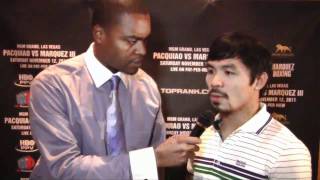 Manny Pacquiao Talks About Third Marquez Fight