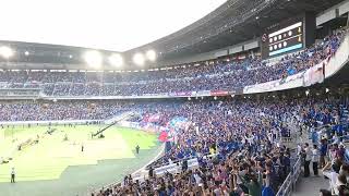 2022天皇杯　第102回全日本サッカー選手権大会決勝　ヴァンフォーレ甲府vsサンフレッチェ広島　PK戦決着　ヴァンフォーレ甲府ゴール裏サポーター歓喜の瞬間　決勝戦山梨県民の悲願