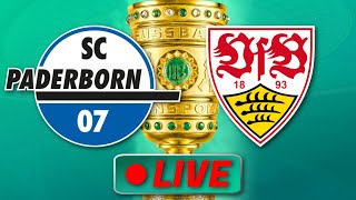 🔴SC Paderborn - VFB Stuttgart | DFB Pokal Achtelfinale | Liveradio