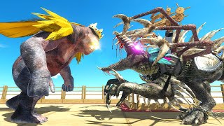 OVERPOWERED Carl vs Goro Boss - Animal Revolt Battle Simulator