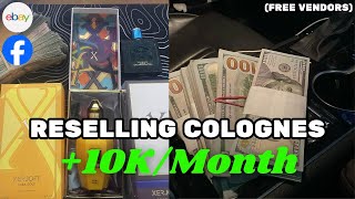 HOW TO *RESELL* COLOGNES IN 2025….(FREE VENDORS)