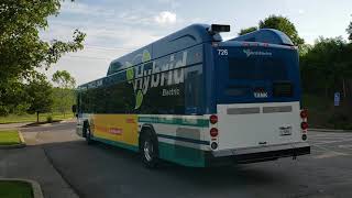 Transit Authority of Northern Kentucky TANK 2021 Gillig BRT low floor 40ft Hybrid 726