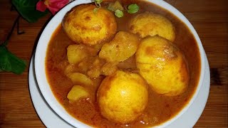 ডিম আর নতুন আলু দিয়ে দারুন রেসিপি 👍👌 Egg potatoes recipe 👌📢