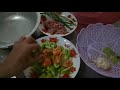 family food how to make fried tomato with beef ឆាប៉េងបោះសាច់គោ​ cambodia food asia food