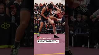 You never know exactly what to expect when Jax Forrest is on the mat. He advances to Ironman finals!