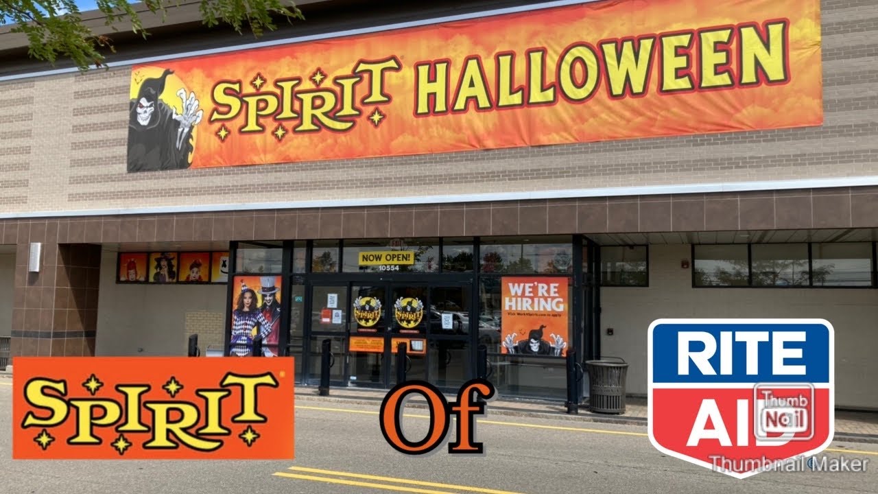 Spirit Halloween Inside Abandoned Rite Aid-Wexford,PA-Spirit Halloween ...