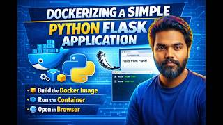 Dockerizing a Python Flask App for Beginners | Build & Run Your First Docker Container #docker