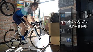 (Eng) 평로라의 여왕, 주미 | 평로라 활용 백서 | Jumi’s way to improve bike handling on Rollers