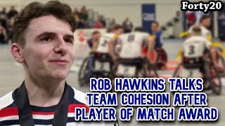 PotM Rob Hawkins praises England's connectivity - Forty20 TV