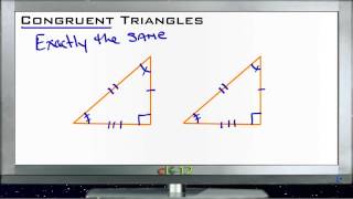 Congruent Triangles: Lesson (Basic Geometry Concepts)
