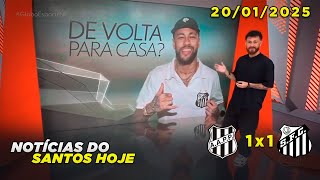 Globo Esporte SP | Notícias importante do Santos hoje!! 20/01/2025