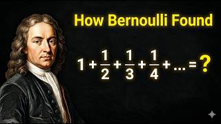 How Bernoulli Found 1 + 1/2 + 1/3 + 1/4 + ...