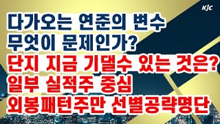 [김종철 원포인트레슨] 다가오는 연준의 변수 무엇이 문제인가 ? 단지 지금 기댈수 있는 것은 ? 일부 실적주 중심 외봉패턴주만 선별공략 명단