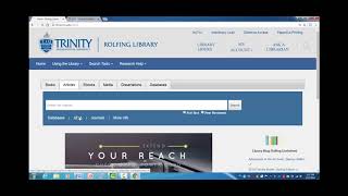Accessing the ATLA Database