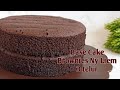 RESEP BASE CAKE BROWNIES NY LIEM 3 TELUR