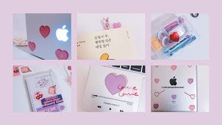 [효니월드] mazzzzy 스티커 덕지덕지 붙이는 영상 💘 | Decorate with Mazzzzy Stickers