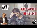 Les 7 principales causes de divorce