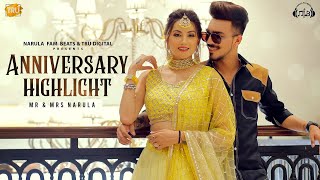 Anniversary Highlight - Mr Mrs Narula | Reet Narula | Sam Narula | Guntaj | Latest Punjabi Song 2021