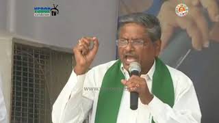 Chandrababu's life is filled with cheating people says YSRCP Rythu vibhagam President MVS Nagireddy