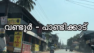 Driving from Wandoor to Pandikkad | 4K | Kerala | India