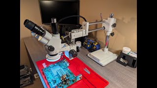 AmScope SM-4NTP Stereo Microscope Unboxing