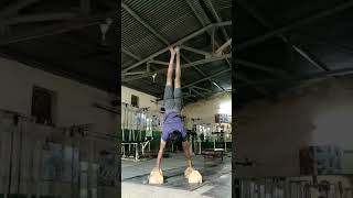 handstand pushup 🇮🇳 🙌 #workout #calisthenics #fitness #shorts #short #gym #youtubeshorts #trending